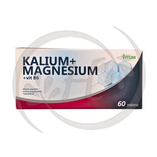 Vitum Potassium+Magnesium+B6, N60